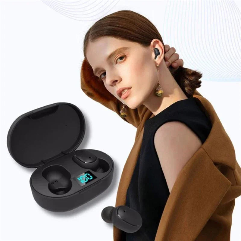 E6S Wireless Earbuds with Charging Case