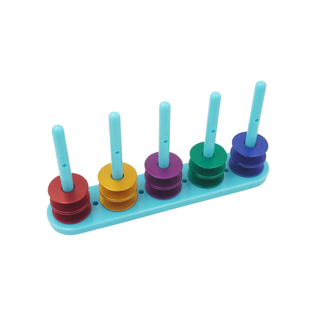 Soporte magnético de almacenamiento para bobinas de costura