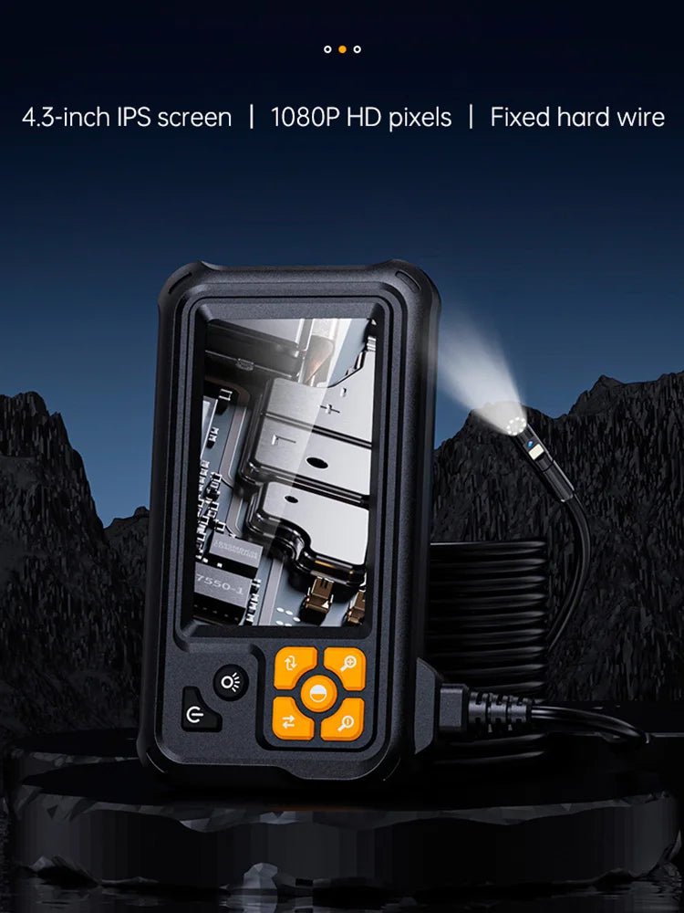 KERUI 4.3-Inch IPS Inspection Borescope Camera, 1080P, IP67