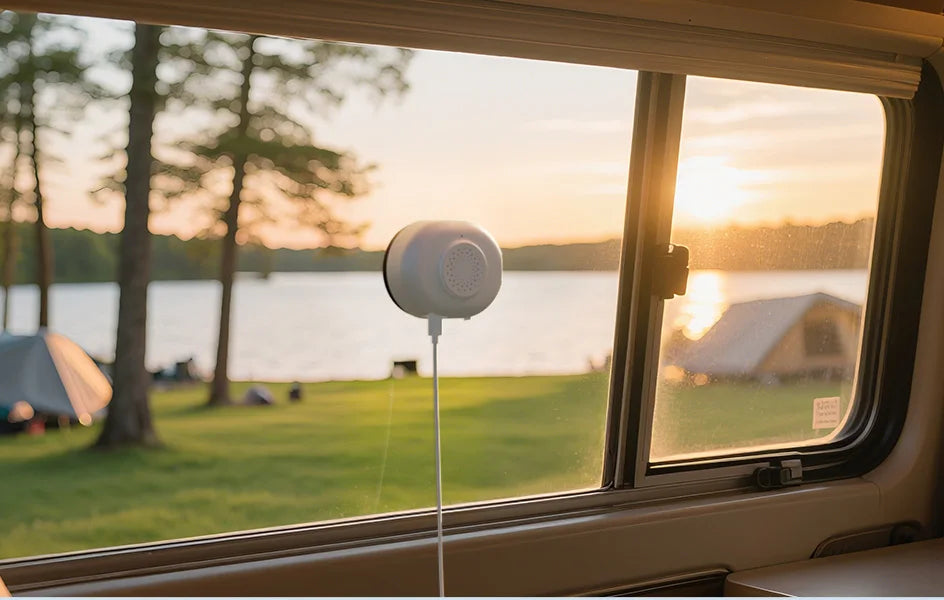 ZOSI C680 2K Window Security Camera with Full-Color Night Vision