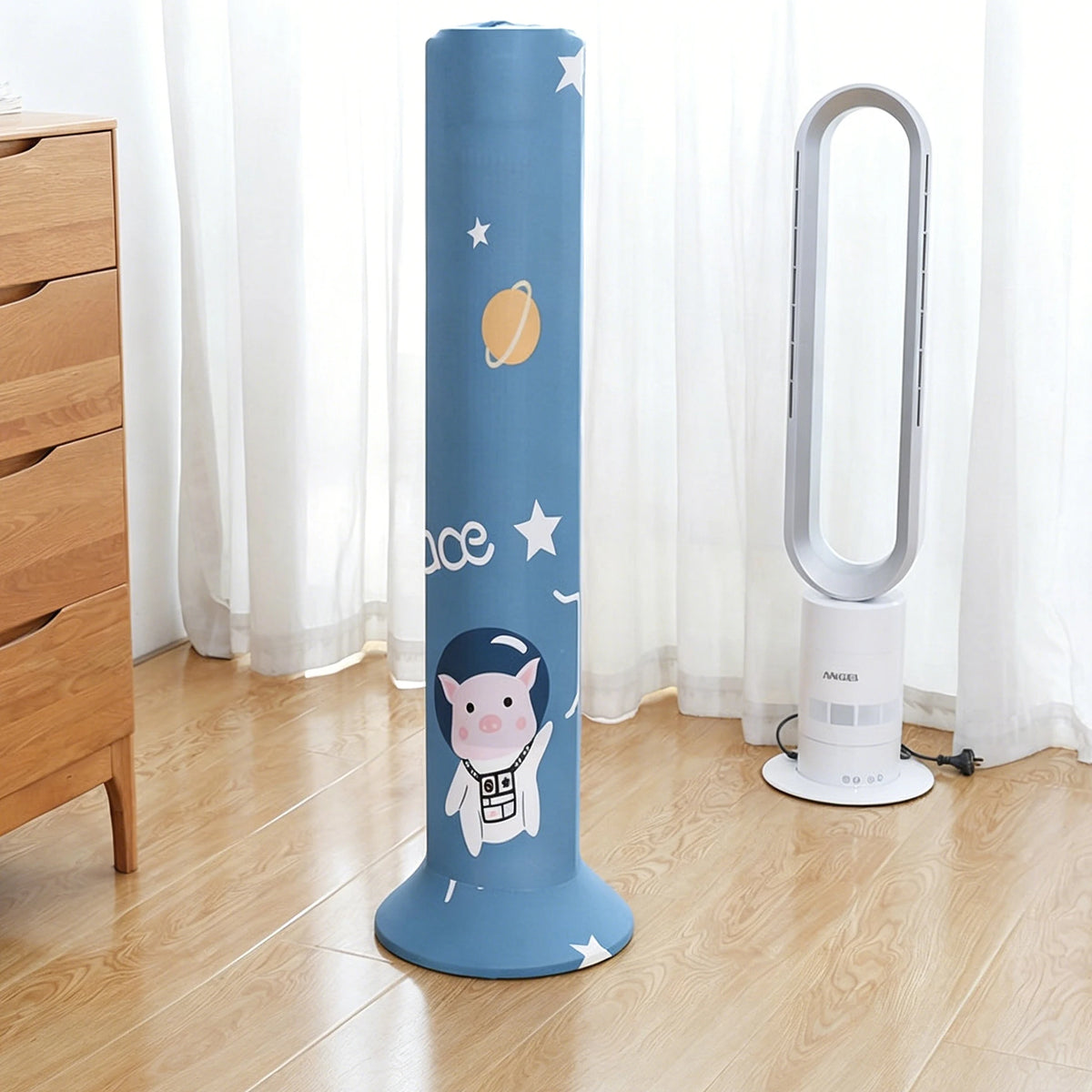 Housse anti-poussière pour ventilateur tour - Options de taille