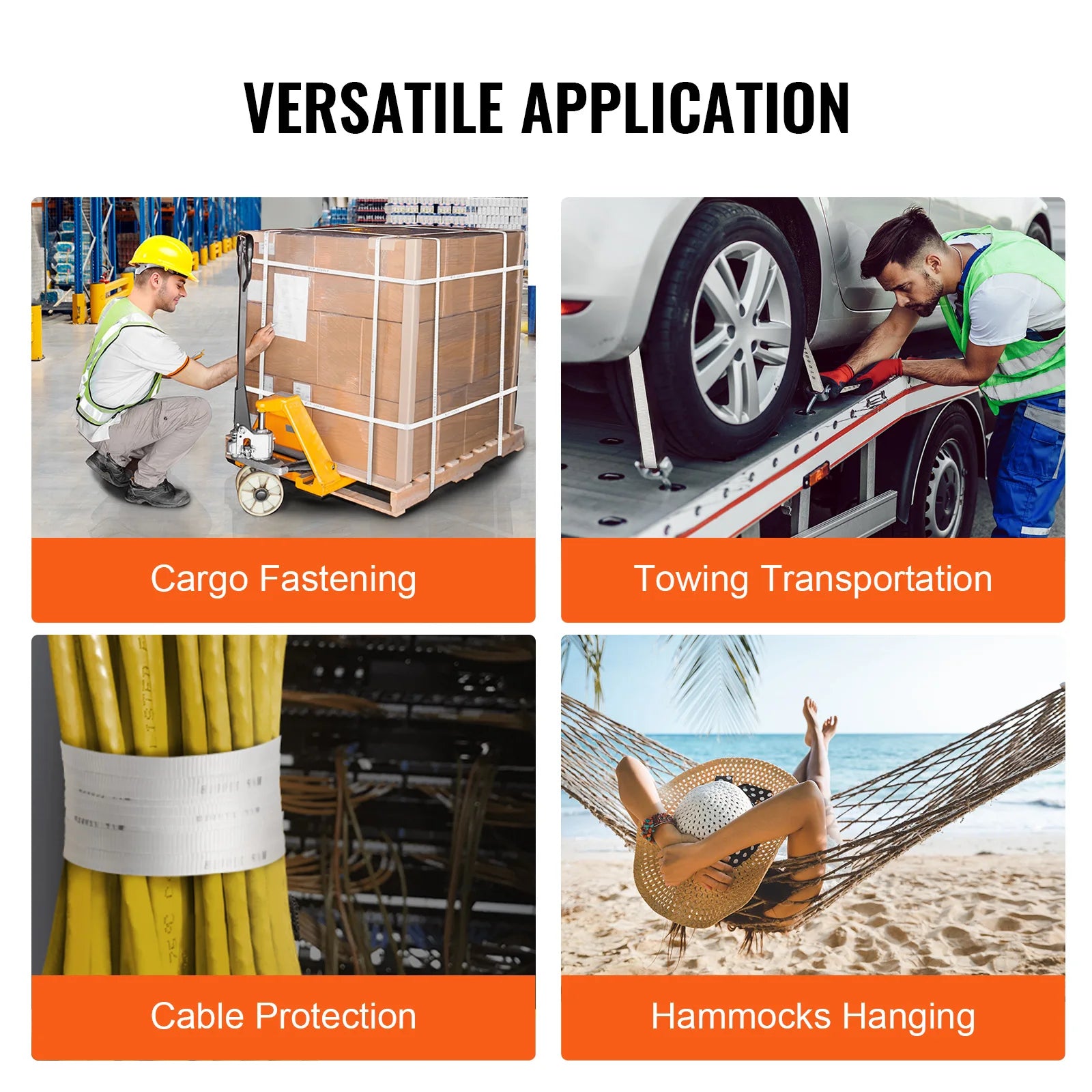 Polyester Pull Tape Flat Rope for Cable Pulling and Conduit Work