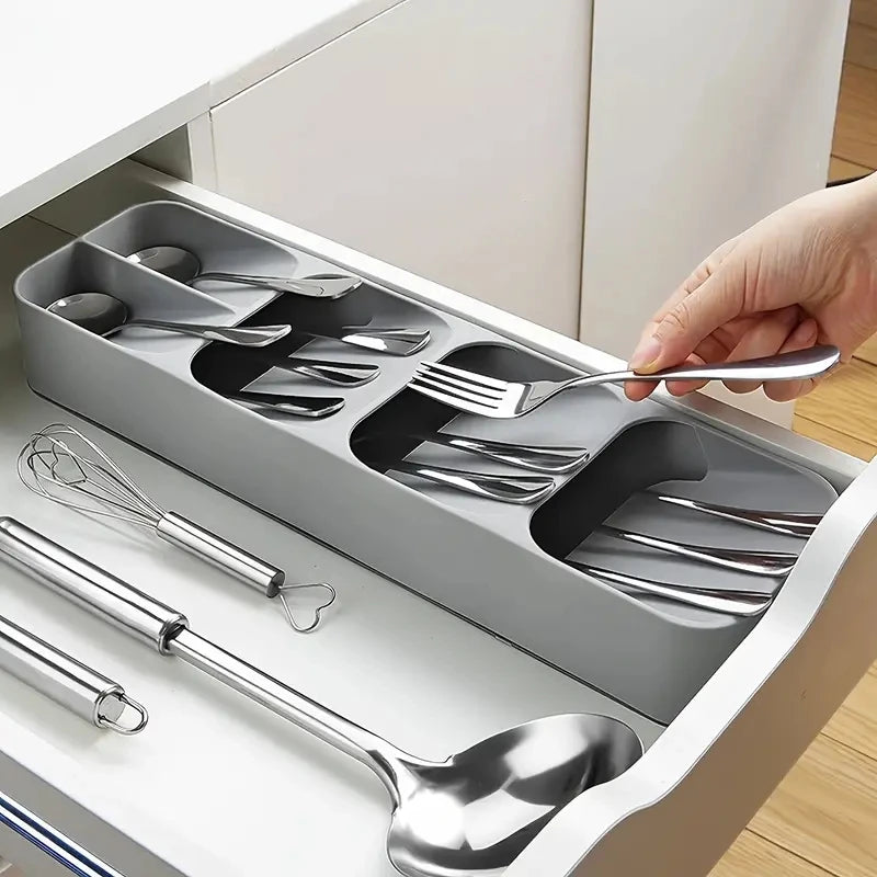 Angled Cutlery Drawer Organiser