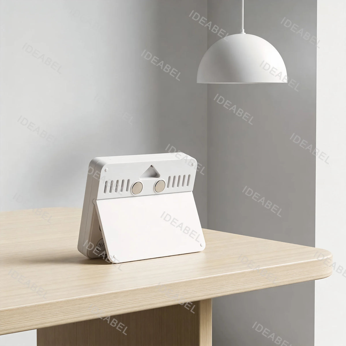 Digital Alarm Clock with Temperature, Humidity and Magnetic Back