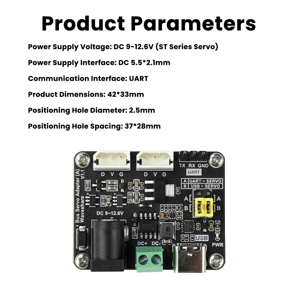 UART Serieller Bus Servoantriebsplatine