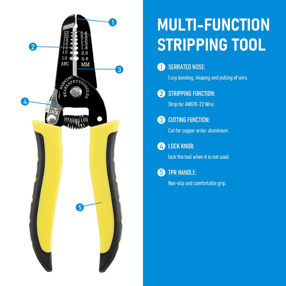 Wire Crimping or Stripping Tool