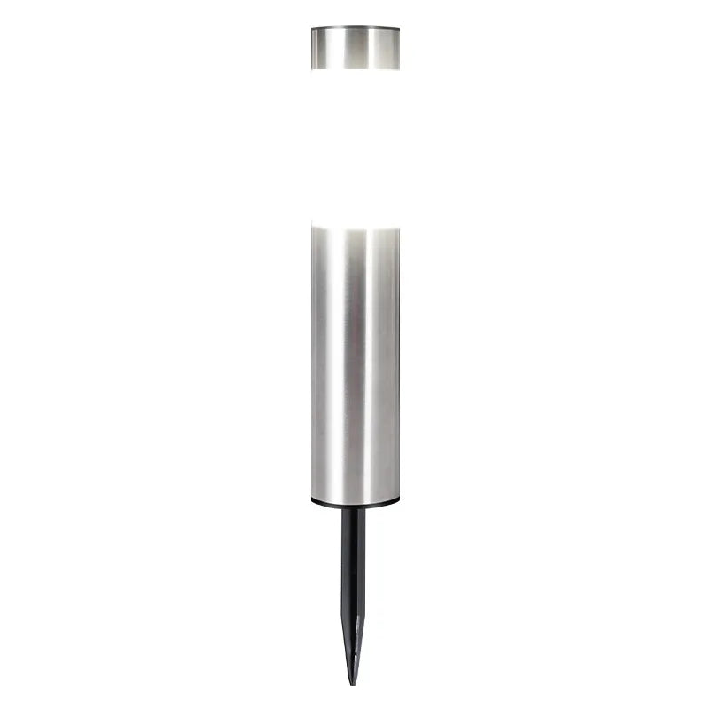 Solar LED Pathway Light, Black or Silver, Light Options