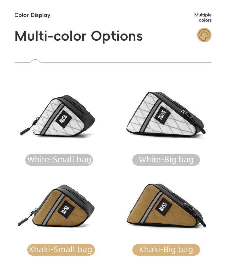 Ultralight Folding Bike Triangle Bag for Brompton