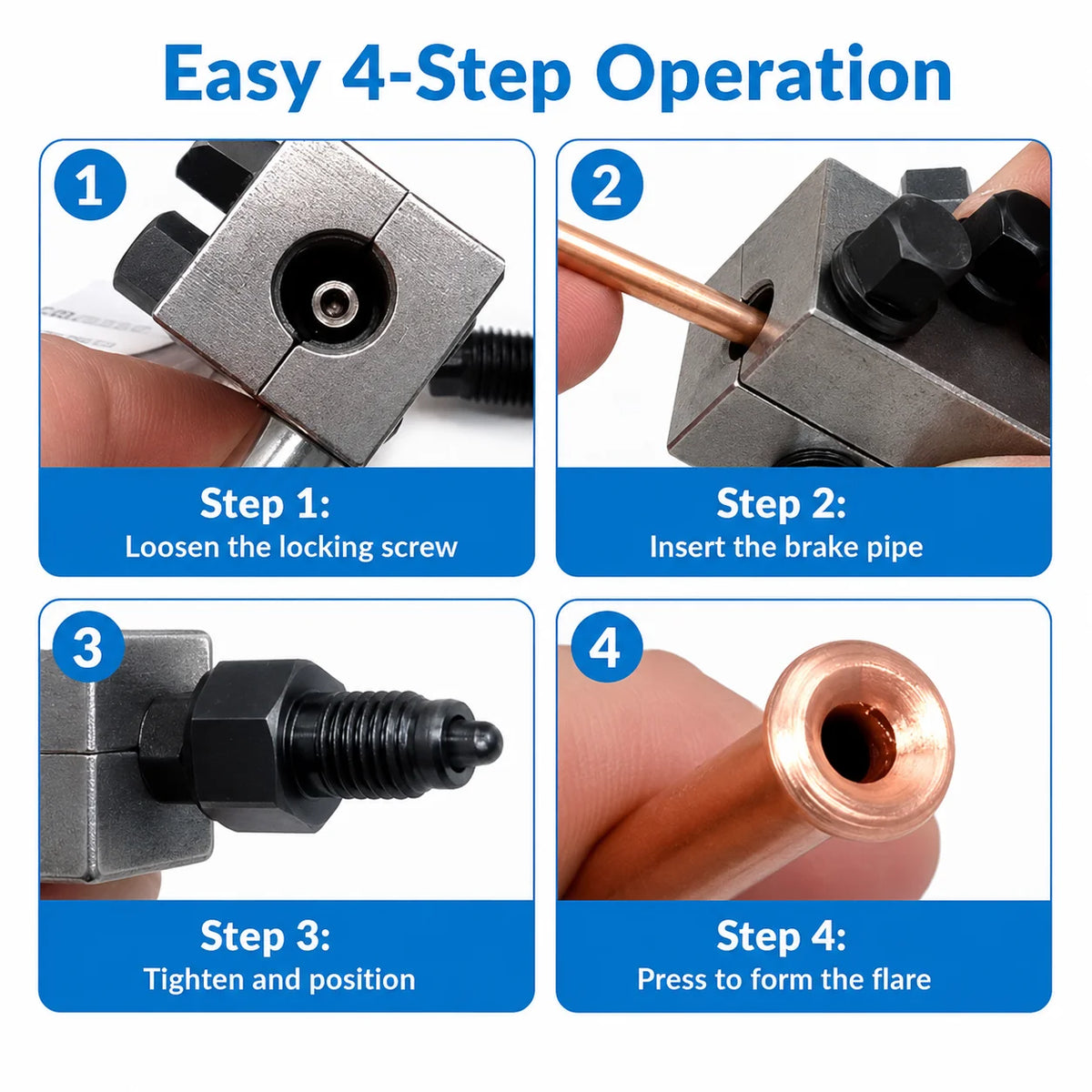 3/16-Inch Brake Pipe Flaring Kit