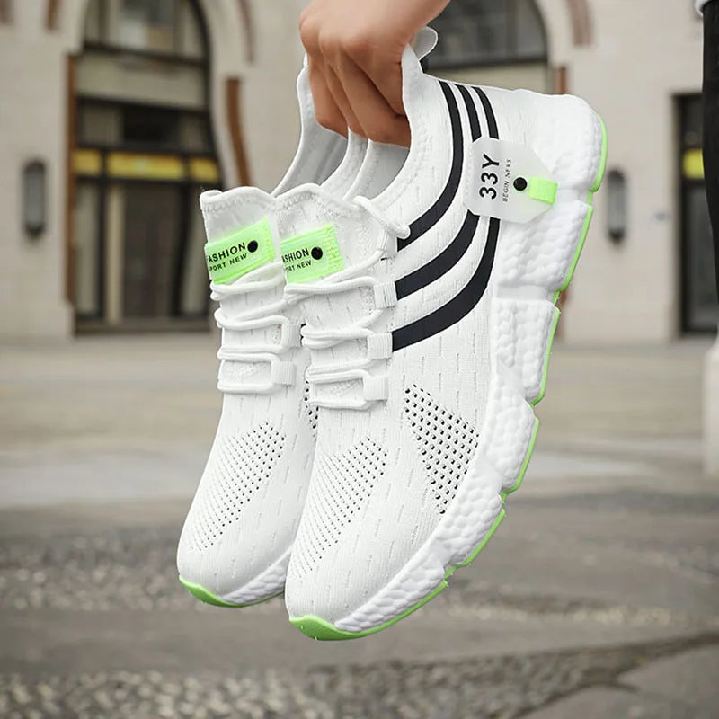 Δαντελωτά Ψηλά Sneakers με Δίκτυα – Μεγεθών και Χρωμάτων Επιλογές