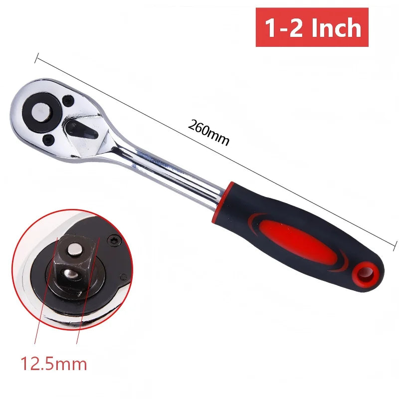 24-Tooth Socket Ratchet Handle
