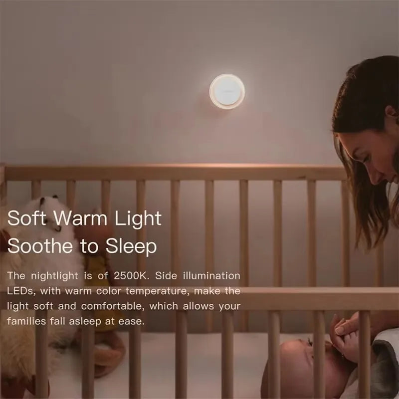 EU Plug-In Night Light with Light Sensor