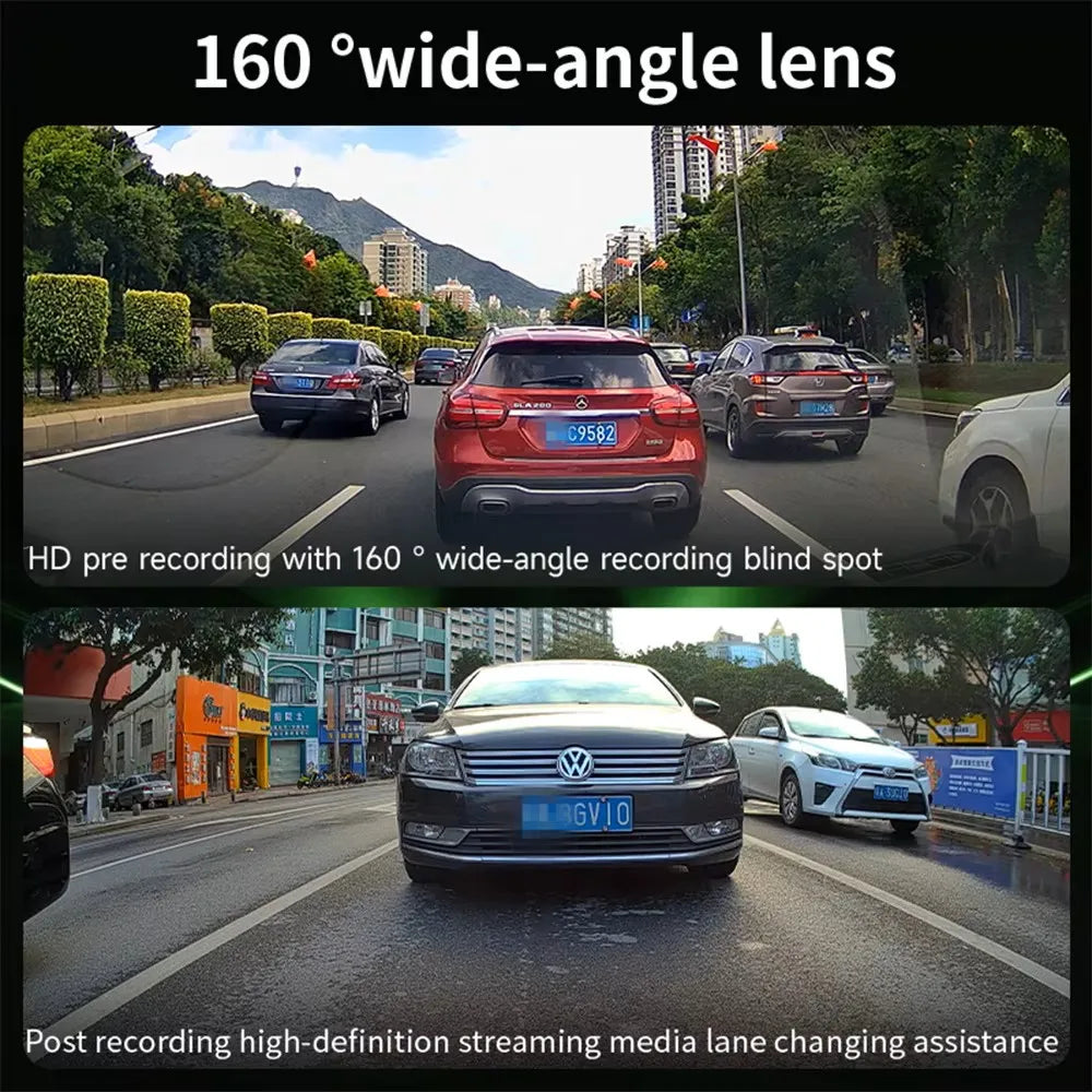 Dual 1080P Motorcycle Dash Cam Waterproof WiFi Front Rear Recorder