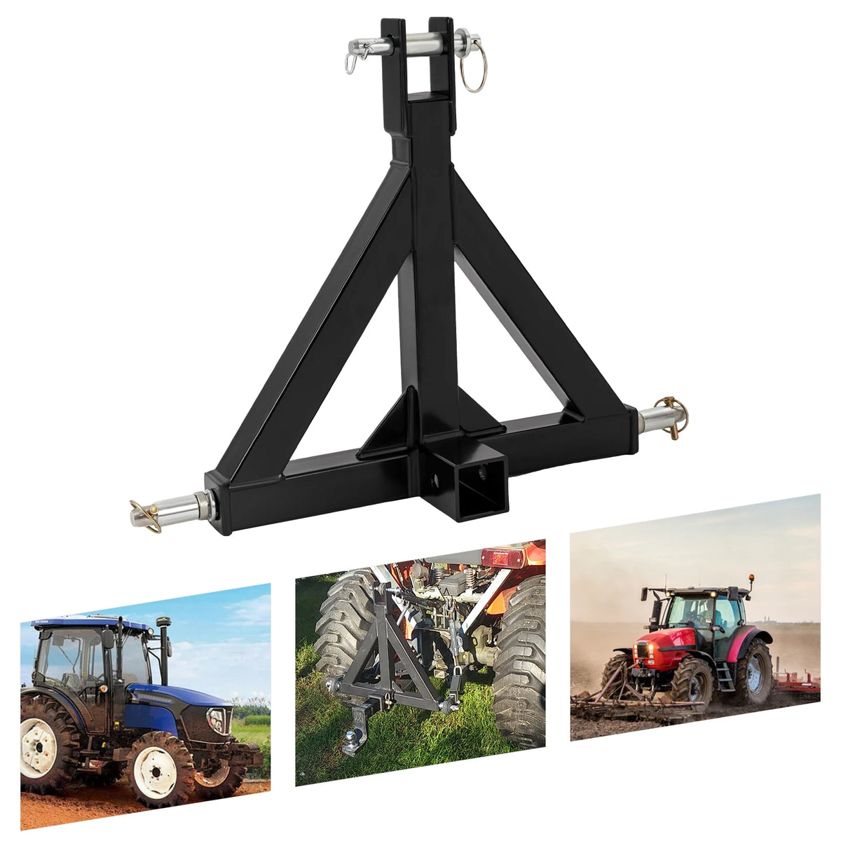 3 Pont Trailer Hajtó, Traktor Hajtóvas Adapter, 3 Pont Trailer Hajtó 2" Fogadó a Mozgó utánfutók Hajtóvasja