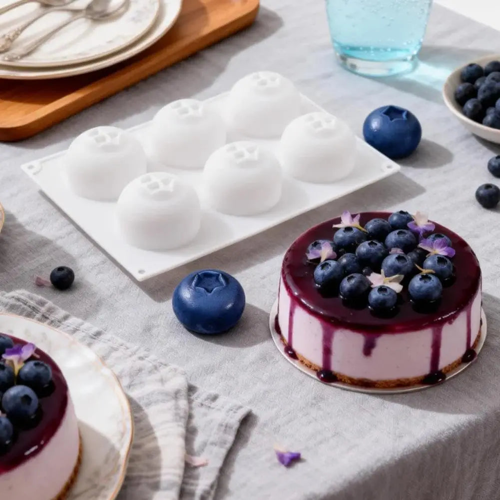 Blueberry-Shaped Silicone Dessert Mould, Cavity Options
