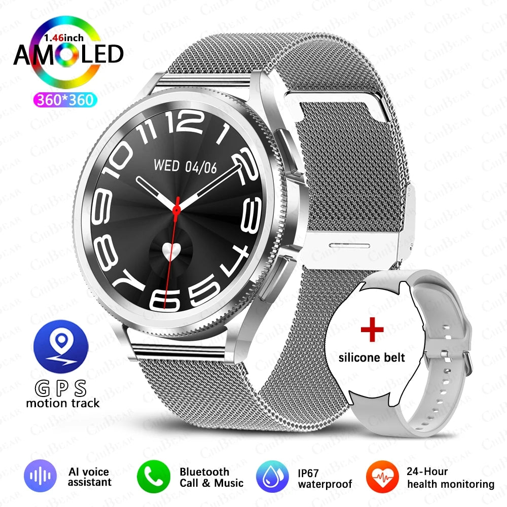 1.46-Inch Round Smartwatch with Calling Features