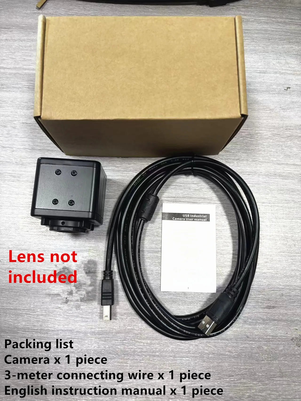 4K 8MP USB Camera with 5-50mm Zoom Lens for Motion Capture