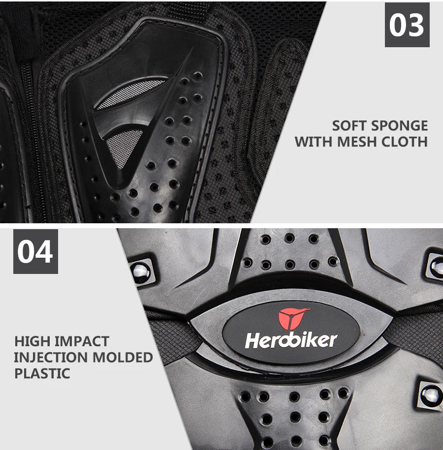 5XL Motorcycle Jackets Men's Full Body Armor Protection Jackets Motocross Enduro Racing Moto Protective Equipment Clothes 