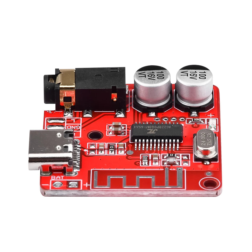 DIY Wireless Bluetooth Audio Receiver Board BT5.1 MP3 WAV Decoding Board Speaker Amplifier Moudle For A2DP/AVCTP/AVDTP AVRCP/HFP 