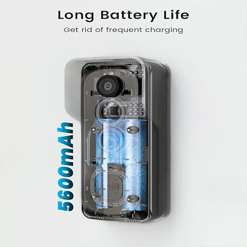 ieGeek 2K Wireless Video Doorbell Camera with Chime