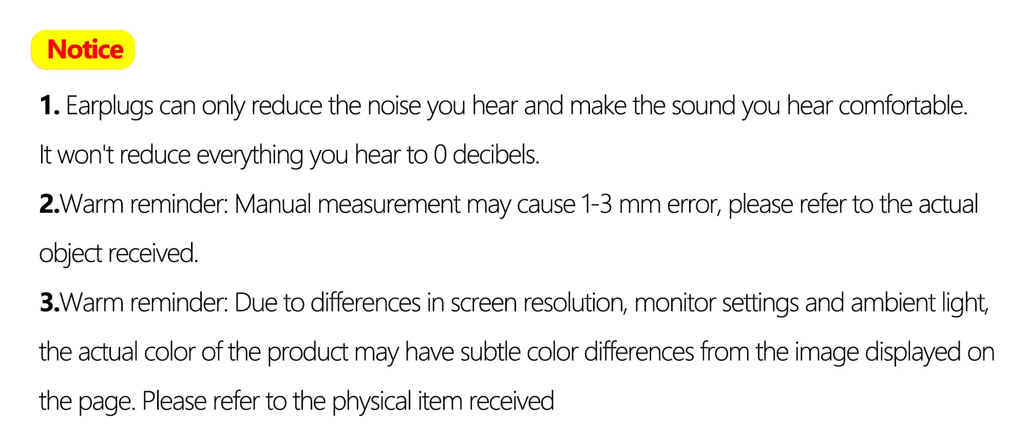 HUAK Quiet Ear Plugs for Noise Reduction – Super Soft, Reusable Hearing Protection for Sleep,Swim, Work 8 Ear Tips in XS/S/M/L 