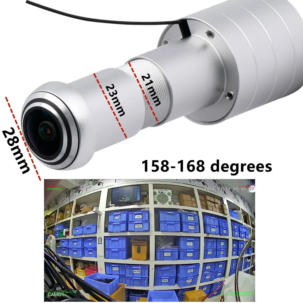 ICSEE WiFi Smart Door Peephole Camera 1080P Fisheye