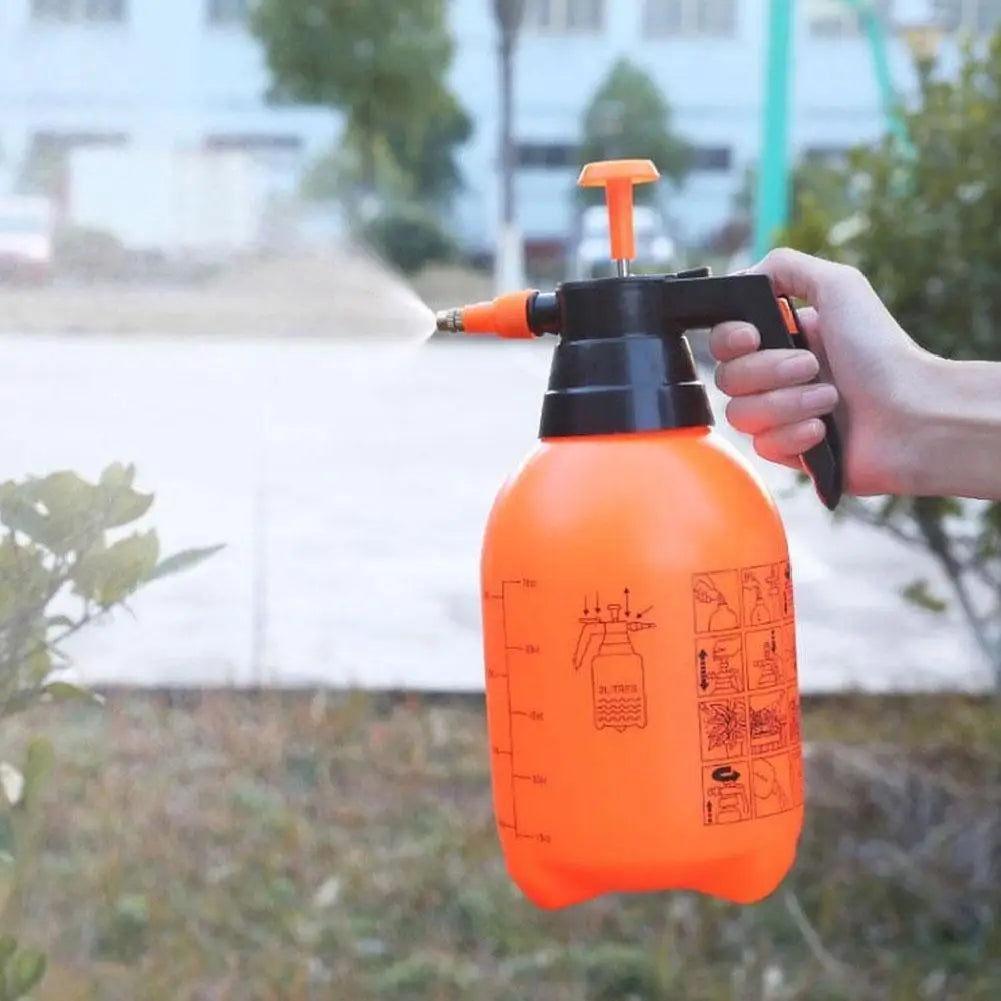 Hand Pump Garden Pressure Sprayer, Adjustable Mist, 0.8–3 L