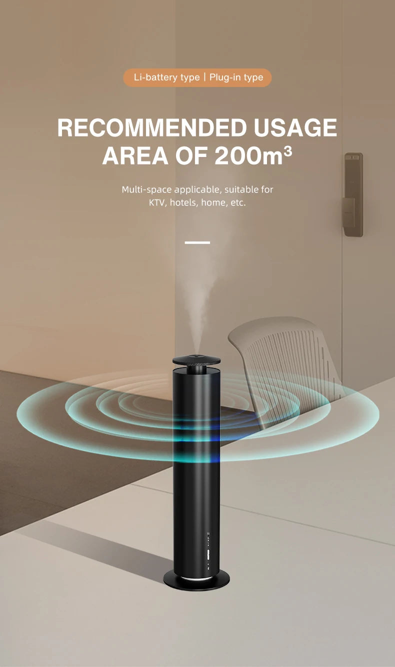 Smart Essential Oil Diffuser 120ml Quiet Aromatherapy Machine