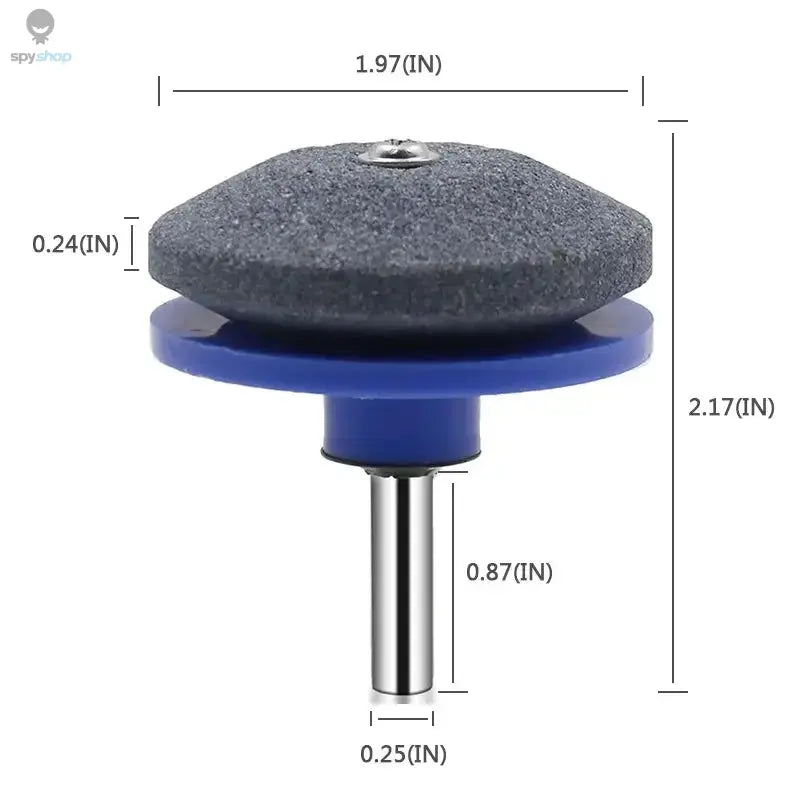 Sharpening Made Easy: Electric Lawn Mower Sharpener With Wear-Resistant Grinding Head And Whetstone Sander 