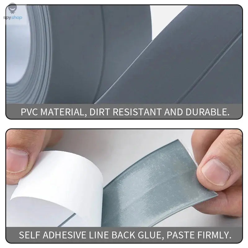 Shower Bath Sealing Tape Strips PVC Self Adhesive Waterproof Wall Sticker for Bathroom Kitchen Seal Caulk Strip Sink Mold Proof Spy-shop.com