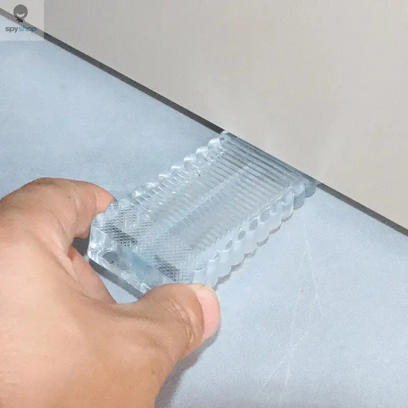 Silicone Door Stop Wedge Safety Stoppers Reusable Shock Absorbent Home Office Anti-Folder Hand Door Stopper Anti-collision Stop Spy-shop.com