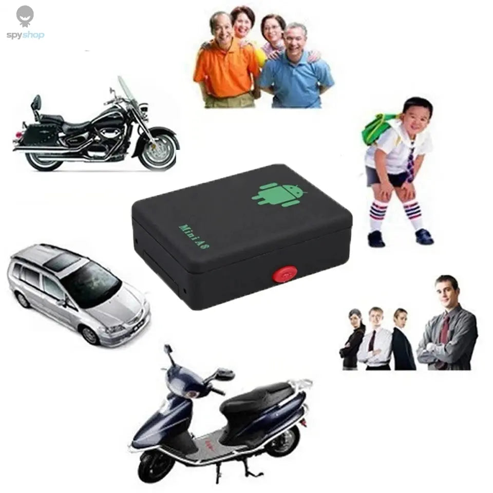 Small GPS Tracker Mini A8 GSM GPRS LBS LocatorAdapter Free Real Time Car Kids Family PetTracking Device Spy-shop.com