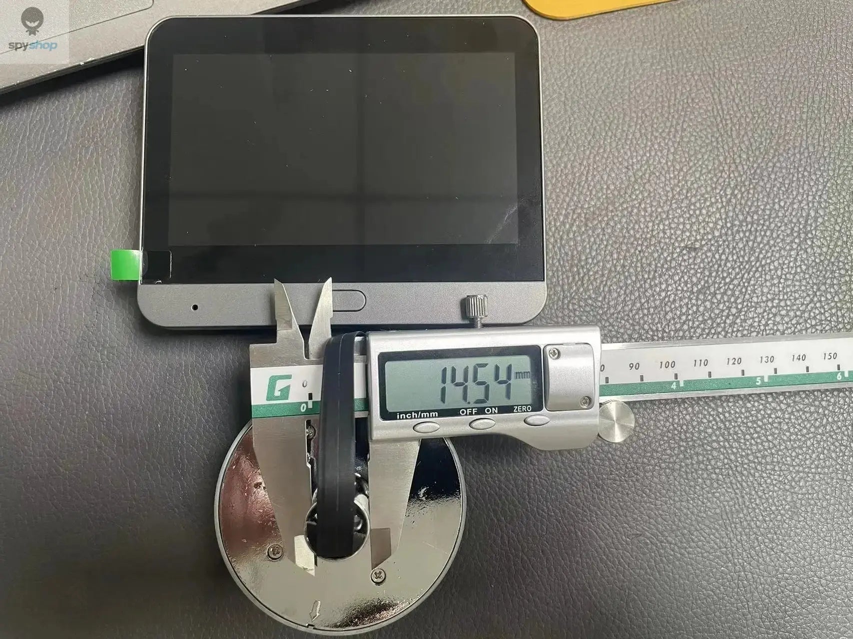 Smart 3MP WiFi Tuya Doorbell Camera with 5000mAh Battery – Peephole Viewer with Night Vision, Two-Way Audio, Alexa & Google Compatible, Home Security Video Intercom Spy-shop.com