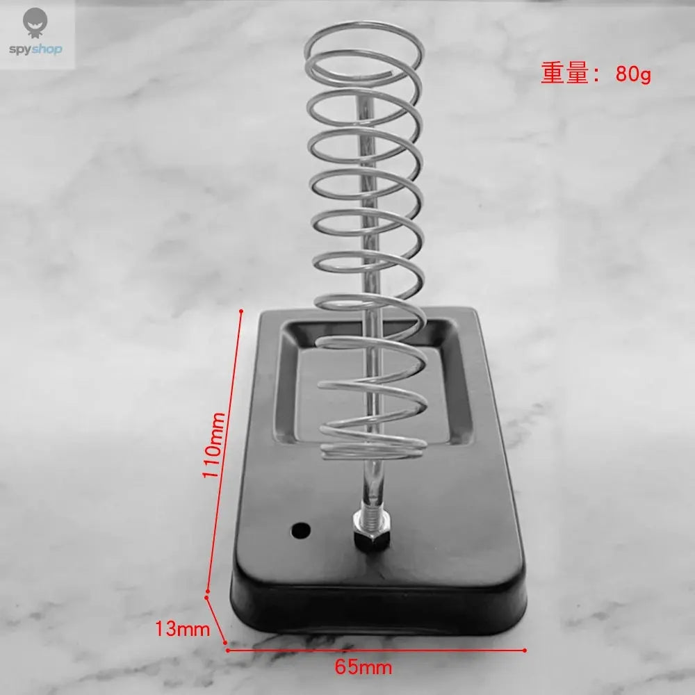 Soldering Iron Stand Portable Holder Soldering Tin Stand with Welding Cleaning Sponge Electric Soldering Iron Accessories 