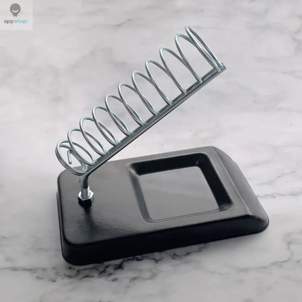 Soldering Iron Stand Portable Holder Soldering Tin Stand with Welding Cleaning Sponge Electric Soldering Iron Accessories 