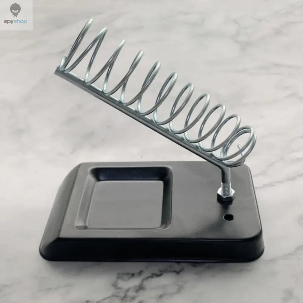 Soldering Iron Stand Portable Holder Soldering Tin Stand with Welding Cleaning Sponge Electric Soldering Iron Accessories 