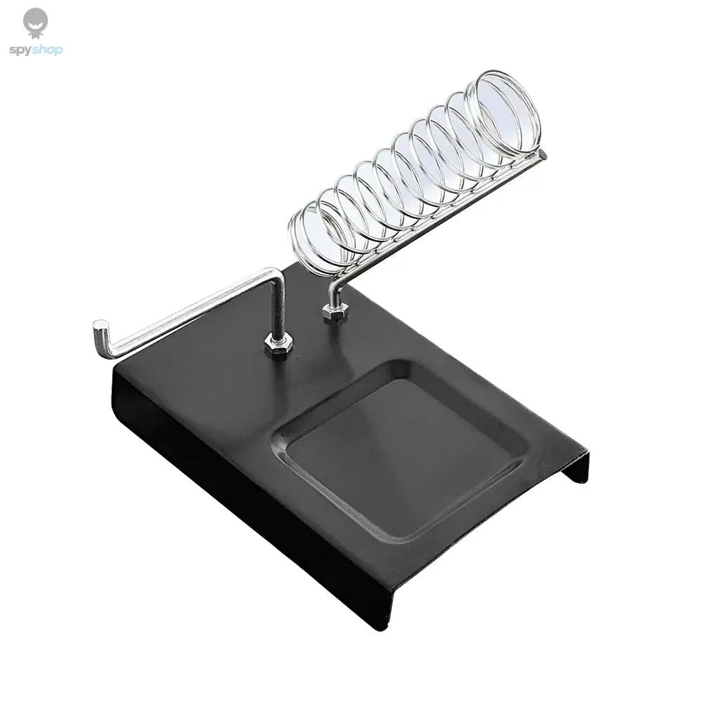 Soldering Iron Stand Portable Holder Soldering Tin Stand with Welding Cleaning Sponge Electric Soldering Iron Accessories 