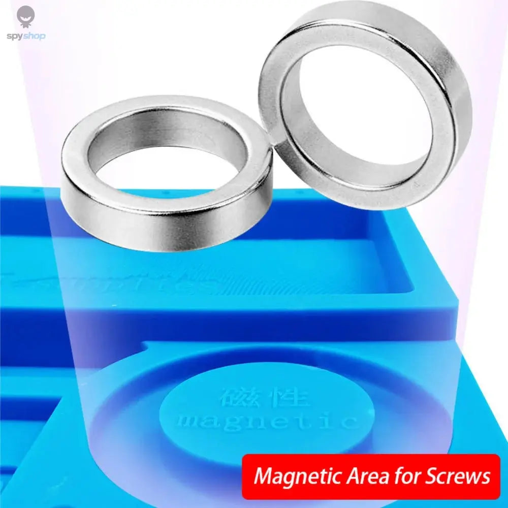 Soldering Station Mat Silicone Work Mat Heat Resistant 932°F Anti-Static Magnetic Mat for Electronic Phone Laptop Watch Repair 