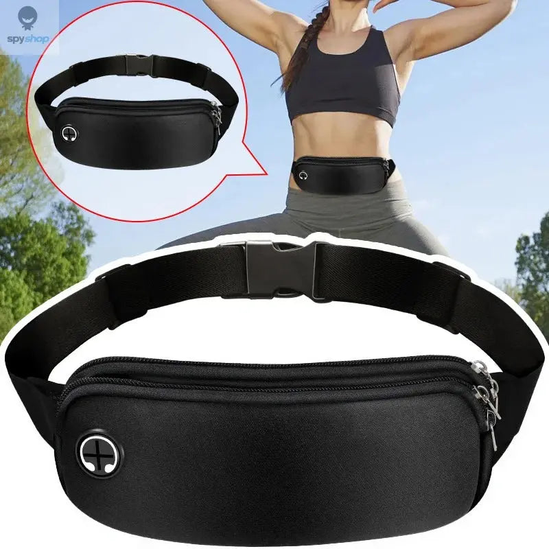 Sports Fanny Pack Women Belt Bag Men Running Waist Bag Mobile Phone Gym Bags Running Accessories Adjustable Strap Waist Bags 