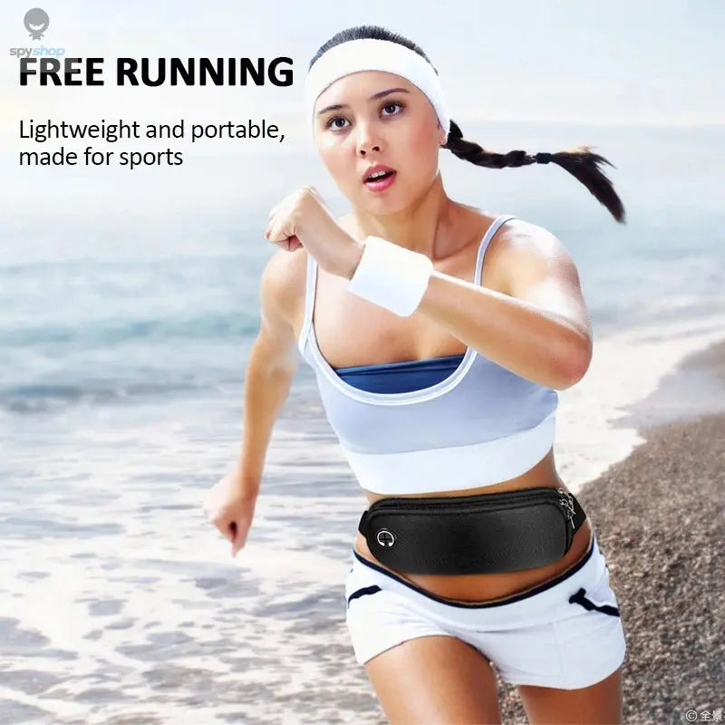 Sports Fanny Pack Women Belt Bag Men Running Waist Bag Mobile Phone Gym Bags Running Accessories Adjustable Strap Waist Bags 
