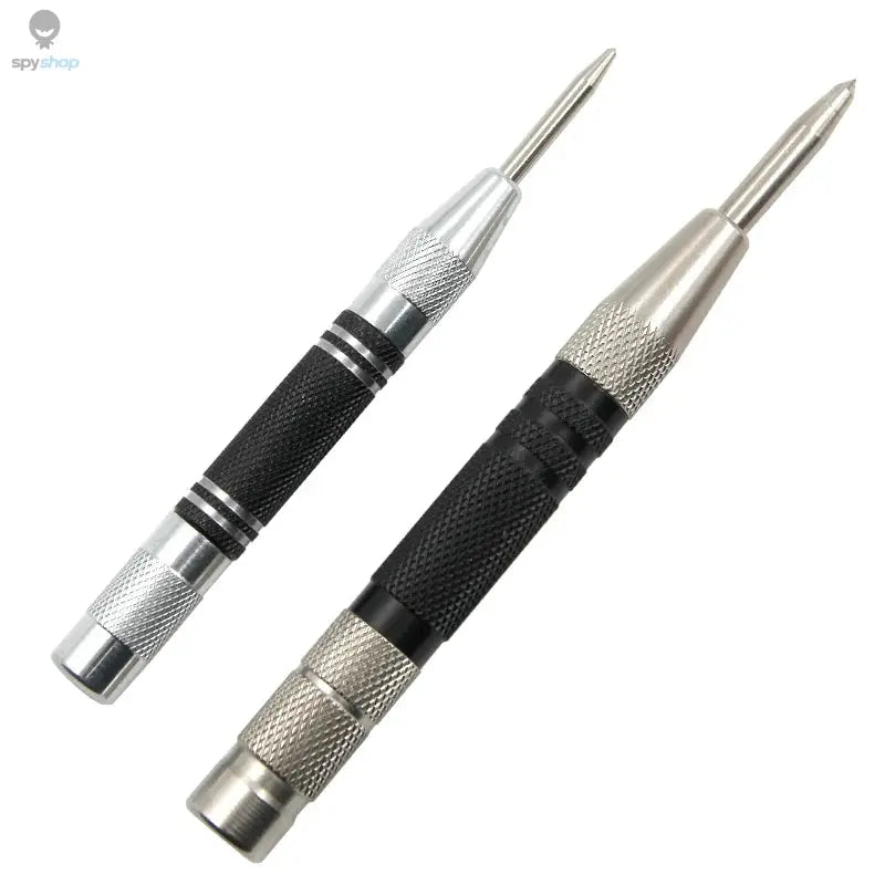 Spring Type Automatic Center Punch Locator Glass Striker Window Breaker Punch Centering Punch Punch Tool 