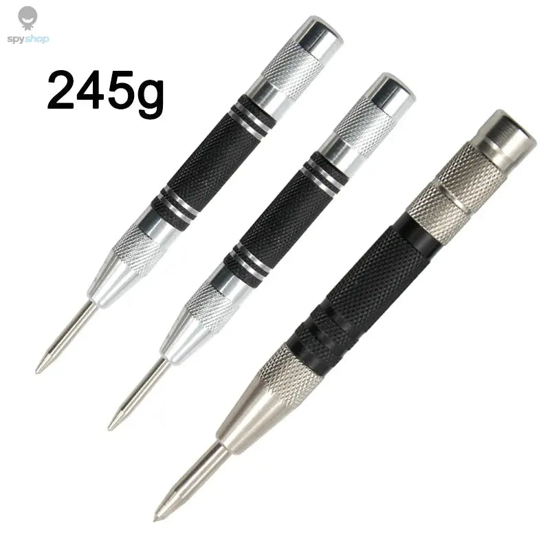 Spring Type Automatic Center Punch Locator Glass Striker Window Breaker Punch Centering Punch Punch Tool 