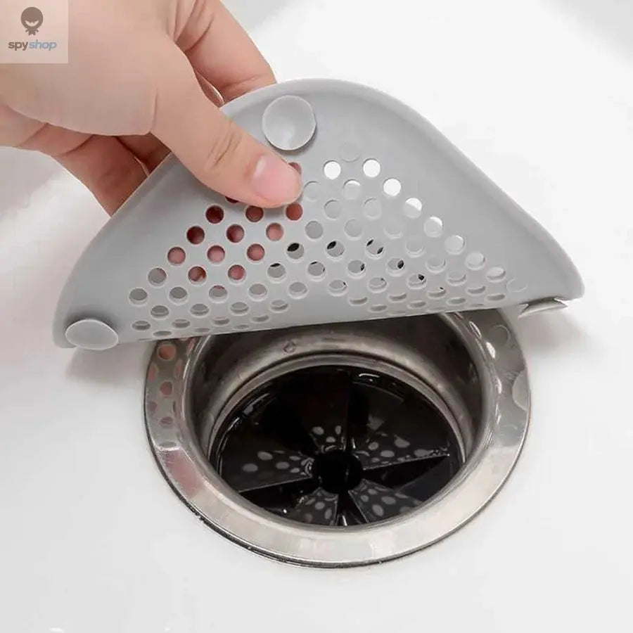 Square Silicone Floor Drain Sticker Bathroom Sewer Hair Filter Drain Cover Home Bathroom Floor Drain Mat Spy-shop.com