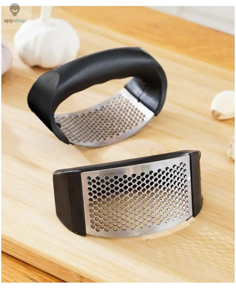 Stainless Steel Garlic Press Crusher Manual Garlic Mincer Chopping Garlic Tool Fruit Vegetable Tools Kitchen Accessories Gadget Spy-shop.com