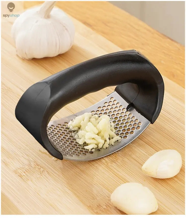 Stainless Steel Garlic Press Crusher Manual Garlic Mincer Chopping Garlic Tool Fruit Vegetable Tools Kitchen Accessories Gadget Spy-shop.com