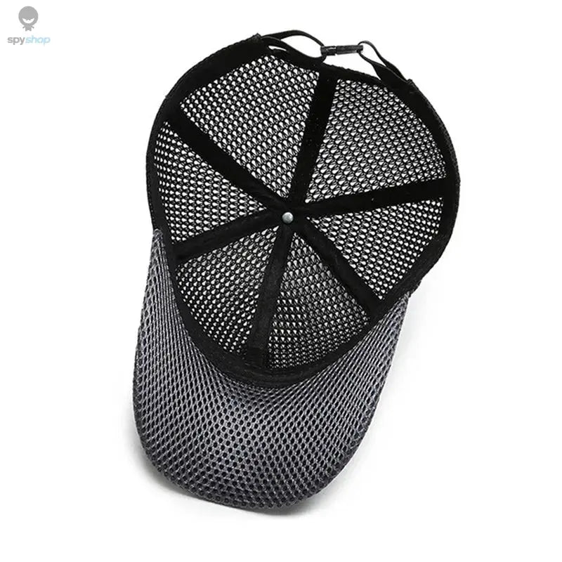 Summer Full Mesh Quick Drying Cool Sunhat Breathable Net Baseball Cap Men Outdoor Anti-UV Tennis Golf Hiking Sports Cap Visors 