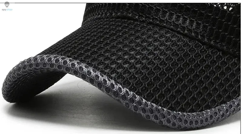 Summer Full Mesh Quick Drying Cool Sunhat Breathable Net Baseball Cap Men Outdoor Anti-UV Tennis Golf Hiking Sports Cap Visors 
