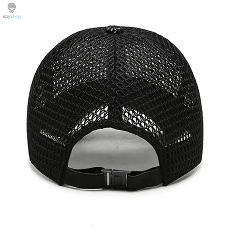 Summer Full Mesh Quick Drying Cool Sunhat Breathable Net Baseball Cap Men Outdoor Anti-UV Tennis Golf Hiking Sports Cap Visors 