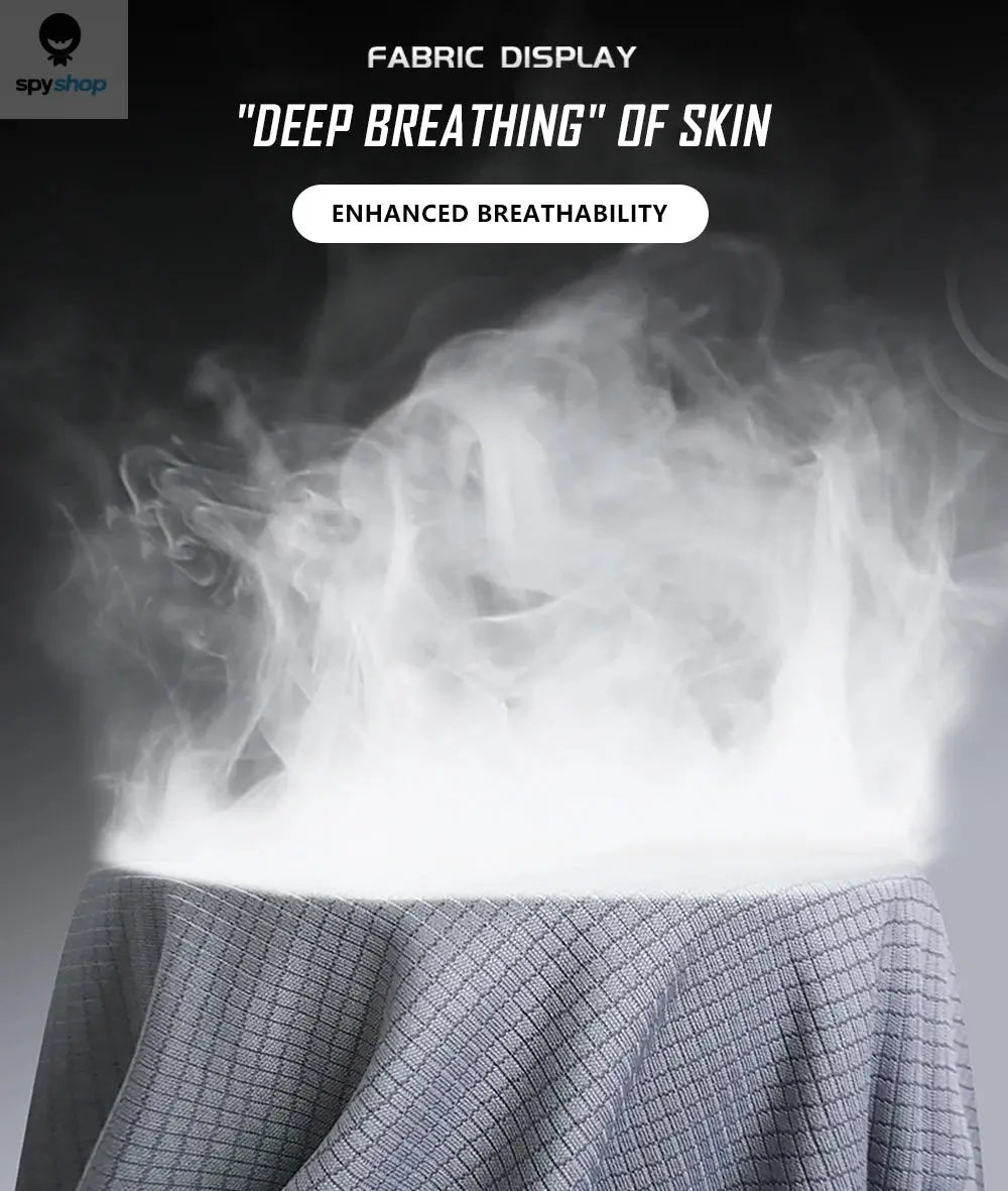 Summer Ice Silk Long Sleeve T-Shirt Men 2023 New Quick Dry Breathable Air Conditioning Outdoor Sun Protection Running Outer Wear 