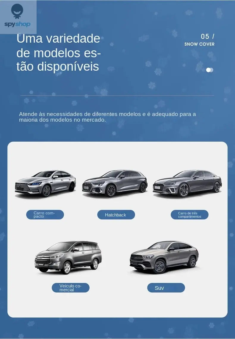 Sunshade Cover Car Windshield Snow Sun Shade Waterproof Protector Automobile Magnetic Cover Car Front Windscreen Cover 